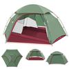 Yunfeng Carpa de Cuatro Estaciones Varilla de Aluminio Exterior Doble Capa Impermeable Carpa de Camping Ligera para 2 Personas Carpa de Camping Personalización