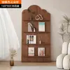 Estantería Minimalista Nórdica Ins de Pie Estante de Pared para Exhibir Libros y Periódicos Estante de Almacenamiento para Revistas Libros Ilustrados Revistas de Celebridades de Internet Vintage