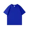 Camiseta de Algodón Puro Pesado de 240g Estilo Hip-Hop Street Dance Corte Holgado Hombro Caído Manga Corta Logo Estampado Algodón Puro Ropa de Práctica de Baile