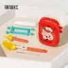 Set de Cepillos para Botellas de Doble Cara, Estante de Almacenamiento para Viaje, Cepillo Limpiador para Biberones y Vasos de Bebé, Plegable Portátil
