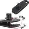 Clip para Carpa Exterior Gancho para Toldo Hebilla de Fijación a Prueba de Viento Clip de Plástico Hebilla para Cuerda de Viento Clip Tiburón Refuerzo a Prueba de Viento