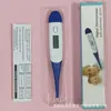 Termômetro digital grande e resistente para comércio exterior, branco puro, para crianças, adultos e estudantes, para medir a temperatura corporal, oral e axilar.