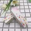 Exquisita caja de embalaje para lápiz labial, caja de regalo rectangular de cartón con tarjeta dorada y plateada, caja de embalaje pequeña para cosméticos.