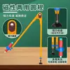 Set de Triángulos de Enseñanza para Maestros, Regla de Triángulo Magnético Grande de 40 cm, Transportador, Regla, Regla Métrica, Brújula Ayudas de Enseñanza