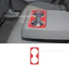Adequado para Mazda 3 Angkesaila vermelho brilhante painel de câmbio do controle central acessórios de decoração para modificação interior do carro