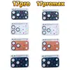 Adecuado para Película de Lente HD Antiexplosión para Apple 17P/17PM/18P/18PM Película de Lente de Diamante Integrada Color Metal