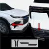 Adecuado para Chevrolet 2024-2025 cableado calcomanías reflectantes delanteras y traseras vinilo cubierto tono humo película de luz