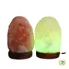 Lámpara de Sal Lámpara de Sal de Cristal del Himalaya Lámpara de Sal USB que Cambia de Color Lámpara de Dormitorio Lámpara de Sala de Estar Luz Nocturna