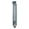Cubierta de Ranura PCI para Gabinete, Ranura para Tarjeta Gráfica, a Prueba de Polvo, Insectos y Ceniza, Escudo, Tira de Tarjeta Plateada Niquelada, Negra, 12CM Universal