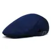 Gorra de Color Sólido Boina Malla para Hombre Gorra de Malla Viaje al Aire Libre Transpirable Sombrero de Verano Sombrero para el Sol Casual