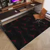 Alfombra para Habitación de E-Sports Transfronteriza de Terciopelo de Cristal Estilo Tecnología 3D Alfombra para Sala de Estar Alfombra para Suelo de Silla Giratoria de Dormitorio Alfombra Insonorizada y Resistente a Manchas