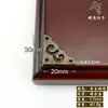 Protetores de Canto Vazados na Cor Bronze Antigo, Flores de Canto Estilo Chinês, Cantoneiras Decorativas Metálicas Estilo Europeu, Acessórios Decorativos Vintage para Móveis, Pequenos Cantos