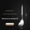 Espátula de aço inoxidável 304 espátula de cozinha utensílios de cozinha doméstico alça longa colher de sopa frita grande espátula vendas diretas da fábrica