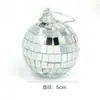Decoración de pastel para hornear bola reflectante tipo espejo bola láser bola de cristal para bodas bola de cristal de Navidad vestirse