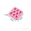 Molde de Silicona de Grado Alimenticio para Paleta Oso de Dibujos Animados Pastel de Pera Azúcar Caramelo Hecho a Mano Chocolate Palito de Queso Modelo Animal
