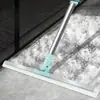 Escoba mágica para barrer y trapear pisos, escoba de limpieza de pisos portátil, adecuada para baños y inodoros, extensible para uso doméstico