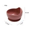Tigela de silicone complementar infantil tigela de sucção para alimentação de bebê tigela de comer antiderrapante de peça única com tampa de tigela exclusivo transfronteiriço