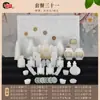 Frete Grátis SF Jade Natural Jade Bege Itens Funerários Ornamentos para Urnas Sepultamento Acompanhamento Funerário Produtos Funerários