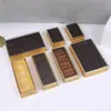 Caixa de Chocolate Transparente Dourada, Tampa de Acrílico, Caixa de Embalagem para Doces de Casamento, Caixa de Armazenamento de Doces para o Dia dos Namorados, Caixa de Presente Lembrança