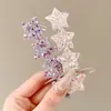 Pegatinas Mágicas de Lentejuelas para el Cabello de Niños, Pinzas para el Cabello de Bebé que No Dañan el Cabello, Pegatinas para Flequillo de la Frente, Herramienta para Peinar el Cabello de Niñas, Accesorios para el Cabello