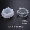 Yu Meiren DIY Molde de Cristal Epóxi Castiçal de Lótus Caixa de Armazenamento Cinzeiro Espelho Multifuncional Molde de Silicone