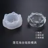 Molde de Silicona para Colgante de Etiqueta Colgante de Resina de Cristal DIY Espécimen de Flor Seca Borde Ondulado Forma de Corazón Redondo Superficie de Espejo Con Agujero