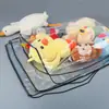 Bolsas Transparentes Pe Lisas para Embalagem de Presente de Boneca, Mochilas Personalizadas para Armazenamento de Presentes de Feiras e Festivais com Fecho de Cordão