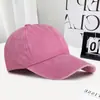 Gorra de Béisbol Lavada Estilo Coreano Vintage para Mujer de Algodón Puro con Logo Personalizado, Sombrero de Sol Retro de Visera Curva, Gorra de Pico de Color Sólido con Letras