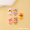 Pingentes de Animal Brilhantes de Desenho Animado Acessórios de Resina DIY Presilhas de Cabelo Feitas à Mão Capas de Celular Garrafas de Água Enfeites de Cabelo Atacado