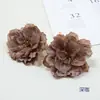 Grampo de Cabelo Flor de Lótus, Garça e Peônia Headwear de Flor Making Salão de Casamento Parede de Flores Arranjo de Flores Flor Artificial Decoração para Sala de Estar, Sala de Jantar, Bar