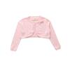 Uma geração de coreano laço crianças xale pequeno crianças ar condicionado camisa verão meninas malha casaco cardigan