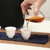 Suet Jade Kung Fu Tea Cup Dehua Chá de Porcelana Branca Set Chá Tasting Cup Master's Cup Copo Único Copo Bogel Pessoal Presente