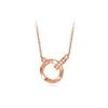 Nuevo collar de pareja con anillo Mobius 2022