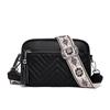 Bolso de cuero genuino de comercio exterior para mujer 2024 Nuevo Bolso de hombro ancho de piel de vaca de primera capa Bolso de hombro de cuero puro Bolso de mensajero casual de cuero suave