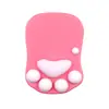 Atacado do Fabricante Mouse Pad, Mouse Pad de Garra de Gato em Silicone Macio, Apoio de Pulso Antiderrapante, Almofada de Apoio para o Pulso, Feito Sob Medida