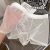 Advanced Sense 20D Ligero Transparente Sin Marca Sin Huellas Una Pieza Seda de Hielo Transparente Sexy Calzoncillos Boxer para Hombres Explosiones