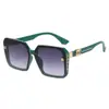 Moda Nuevo Ingreso Lentes de Sol de Lujo Gafas de Sol para Mujer Protección contra Luz Ultravioleta Polarizados a Prueba de Luz Parasol Redondo Elegante para Cara Grande Adelgazantes