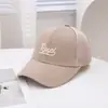Gorra de Malla Cabeza Grande Letra Bordada Gorra de Béisbol para Mujer Primavera y Verano Estilo Coreano Combinación Perfecta Mostrar Rostro Cara Pequeño Ala Ancha Pico de Pato Gorra para Hombre