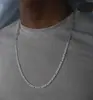 Urban-Jewelry Colar Masculino Poderoso Corrente de Aço Inoxidável