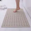 Alfombrilla Antideslizante de PVC para Baño para Uso Doméstico, Alfombrilla de Suelo con Ventosas Anticaída y Drenaje para Ducha de Baño, Alfombrilla de Masaje para Pies para Ducha de Bañera
