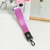 Cordão Curto de Fita Simples Moda para Bolsas de Homem e Mulher Corda Decorativa para Pendurar Celular Corda de Pulso Venda por Atacado para E-commerce Transfronteiriço