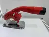 Máquina Cortadora Circular Eléctrica de Cuchilla Circular con Batería de Litio, Tijeras Eléctricas de Mano, Máquina Cortadora de Tela para Ropa y Cuero, Herramienta Recargable para Cortar Bordes