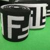 Cós Elástico Jacquard Personalizado de Fábrica Acessórios para Roupas Podem Ser Impressos com Logo
