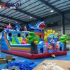 Castillo inflable de PVC para exteriores, comercial, grande y pequeño, para diversión, interesante parque infantil, tobogán, trampolín inflable
