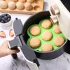 Molde de Silicona para Pastel de 7 Agujeros DIY Casero de Grado Alimenticio Molde para Cubitos de Hielo Gelatina Pastel Caja de Suplemento Alimenticio para Bebés Herramienta para Hornear