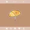Gancho Creativo para Tostadas de Postre sin Marca para Uso Doméstico, Impermeable, Gancho Adhesivo sin Taladro, Lindo Gancho Decorativo de Pared