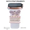Adecuado para hebilla de Apple Watch Correa de silicona con banda de reloj incrustada de diamantes Hebilla de pasador de diseño original para iWatch