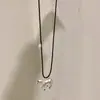 Otoño e Invierno Nuevo Collar Colgante de Ramo de Uvas, Femenino, Versátil, Cadena de Suéter con Borla de Cuentas de Alta Gama