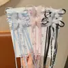 Ballet de Ensueño ~ Pinza para el Cabello Larga con Borla de Mariposa y Perlas de Cinta Retro Francesa para Mujer, Dulce Accesorio para el Cabello Estilo Ballet