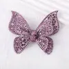 Atacado do Fabricante Multicor Strass de Vidro Laço Flor para Sapato Ornamentos DIY Artesanal Sapato Bolsa Acessórios para Roupas